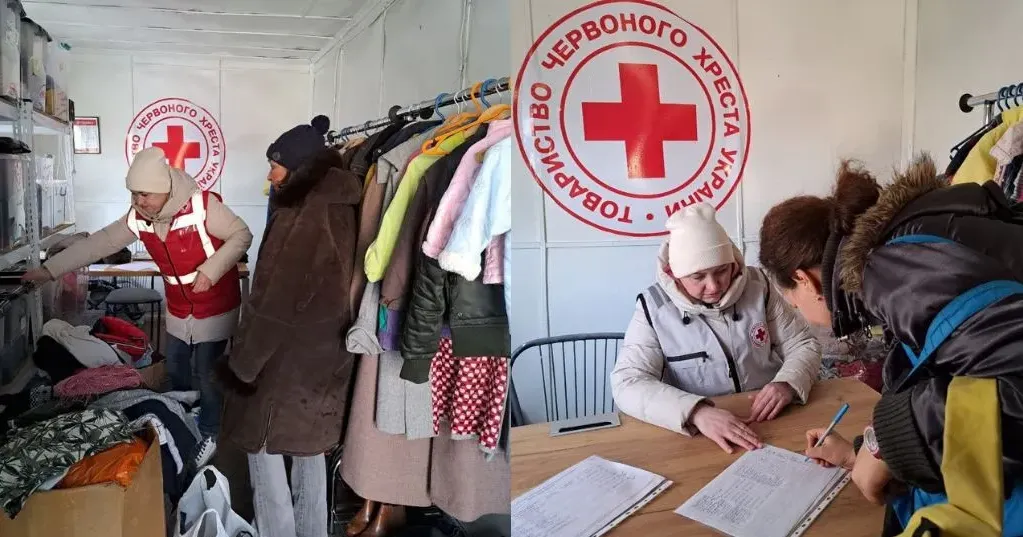 Фото з телеграм-каналу «Красноградська РО ТЧХУ» У Красноградському Червоному Хресті функціонує для ВПО та малозабезпечених Банк одягу та пункт прокату засобів реабілітації (графік, адреса) на порталі Gromada Group